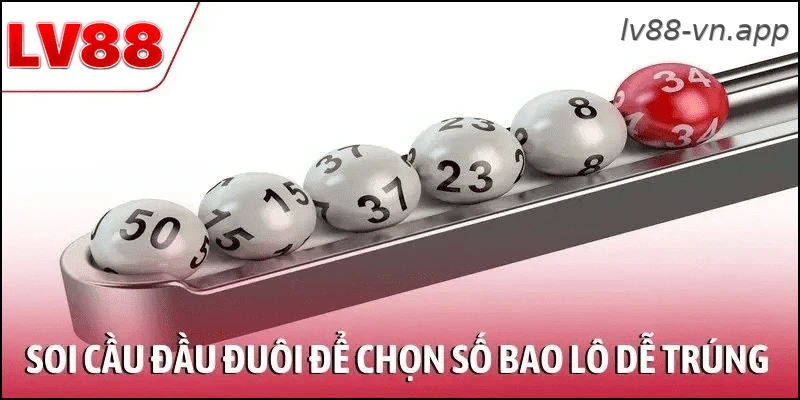 Soi cầu đầu đuôi để chọn con số bao lô dễ trúng nhất